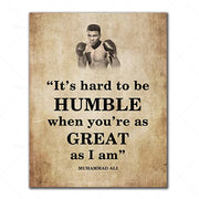 Inspirational Boxing Quote Canvas Wall Art Frugal Finds Galore