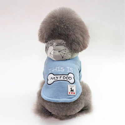 Thickened Hooded Padded Clothing for Pets Frugal Finds Galore