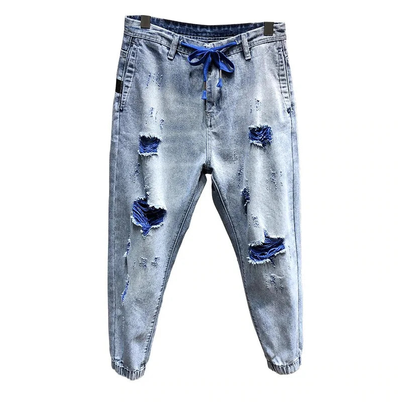 Streetwear Ripped Jogger