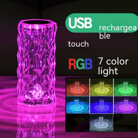 Crystal Lamp Frugal Finds Galore