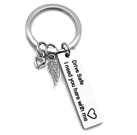 Stainless Steel Keychain Drive Safe