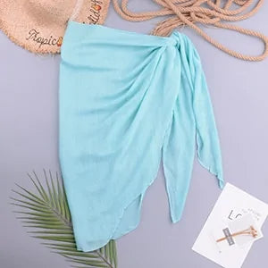 Chiffon Swimwear Pareo Scarf Cover Up Frugal Finds Galore