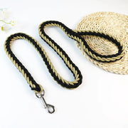 Woven Eight-Strand Dog Leash with Hand Grip Frugal Finds Galore