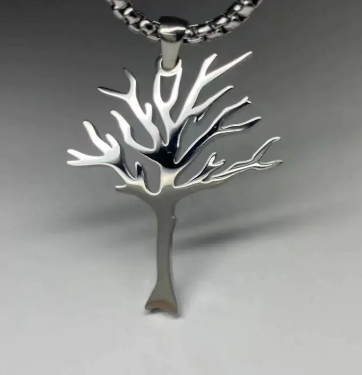 Personalized High-grade Stainless Steel Lucky Tree Necklace