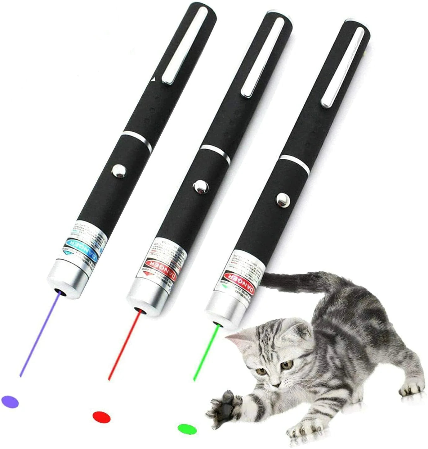 3 Packs 900Mile Laser Pointer Pen