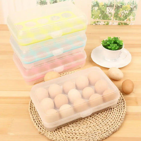 Plastic Egg Storage Box for Kitchen Utensils Frugal Finds Galore