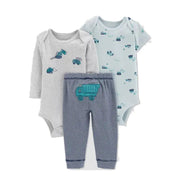 Spring Autumn Baby Clothing Set - 3 Pieces for Infants Frugal Finds Galore