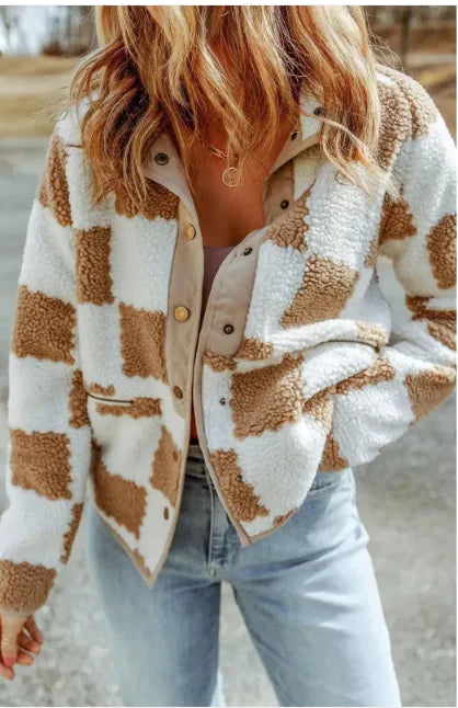 Women's Plaid Jacket