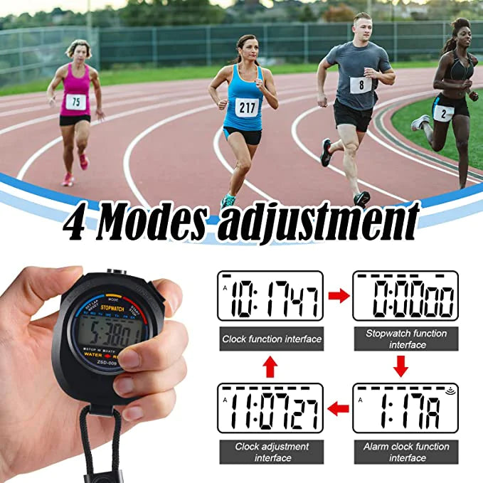 2PCS SET Digital Stopwatch