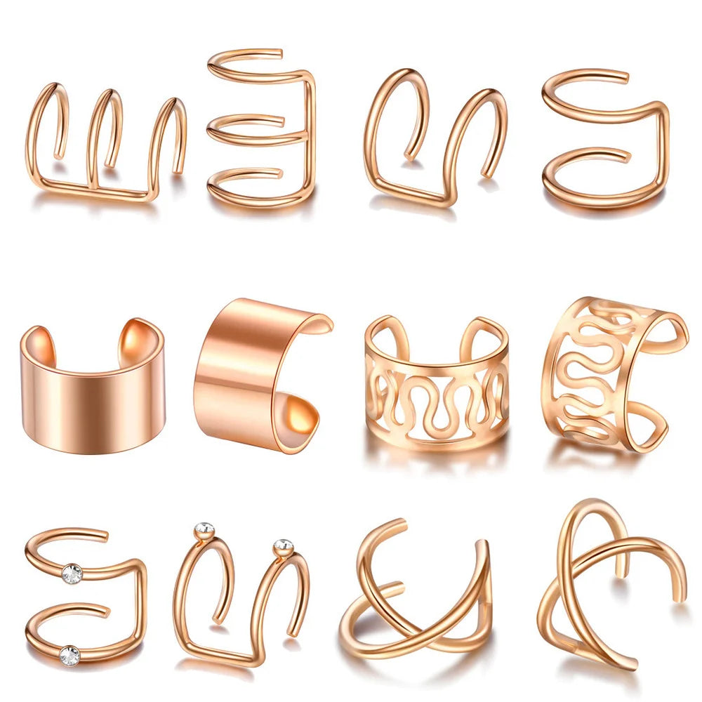 Metal Hair Rings Charms