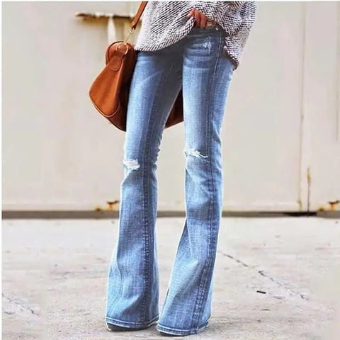Slimming Casual Ladies Slim Jeans Frugal Finds Galore