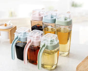 Kitchen Utensils and Glass Spice Bottle Set Frugal Finds Galore