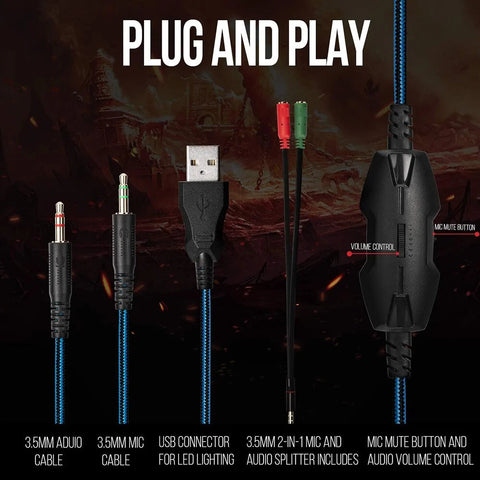 PS4 Gaming Headphone 4D Stereo Frugal Finds Galore