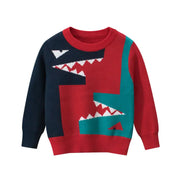 Children's Dinosaur Sweater Frugal Finds Galore