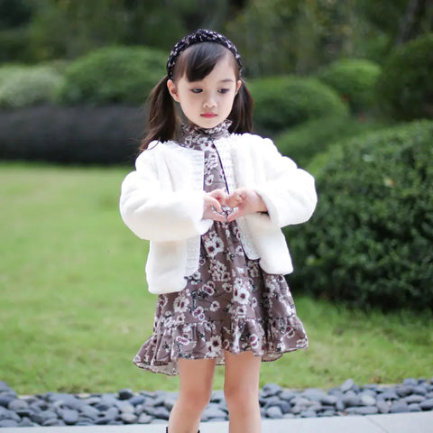 Girls Fur Coat Frugal Finds Galore