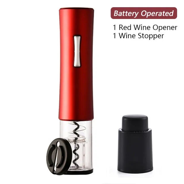 Electric Wine Opener Foil Cutter Jar Opener