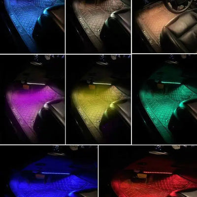LED Car Interior Atmosphere Light Music Rhythm Strip Frugal Finds Galore
