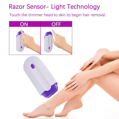 Rechargeable Painless Hair Removal Kit Frugal Finds Galore