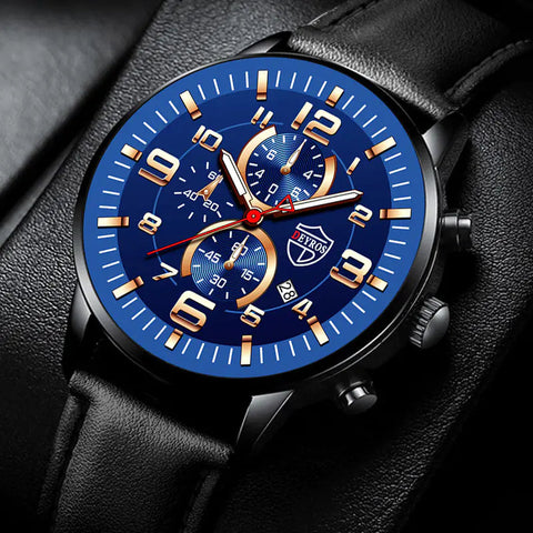 Luminous Calendar Quartz Watch for Men Frugal Finds Galore