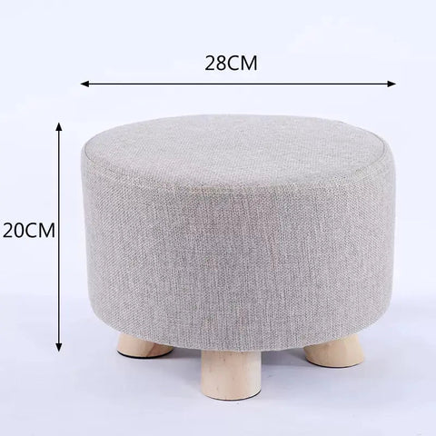 Stylish Wooden Stool for Kids - Creative Round Design Frugal Finds Galore