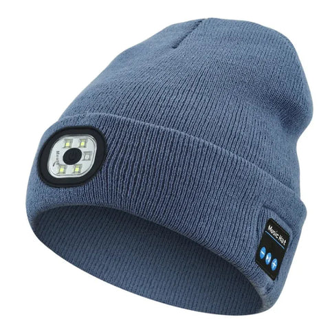 Luminous Lighting Knitted Hat Frugal Finds Galore