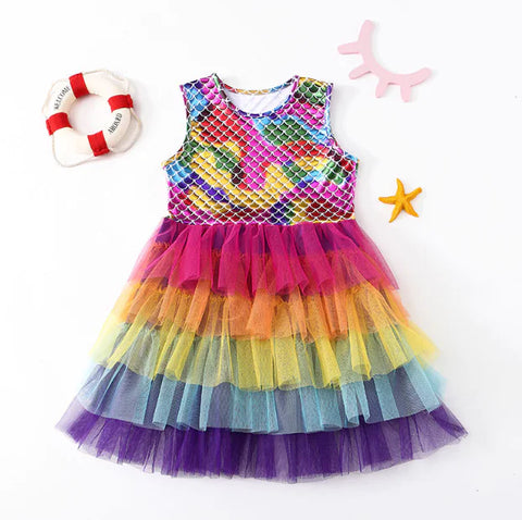 Princess Diana Dress for Kids - Tulle Party Dress (One) Frugal Finds Galore