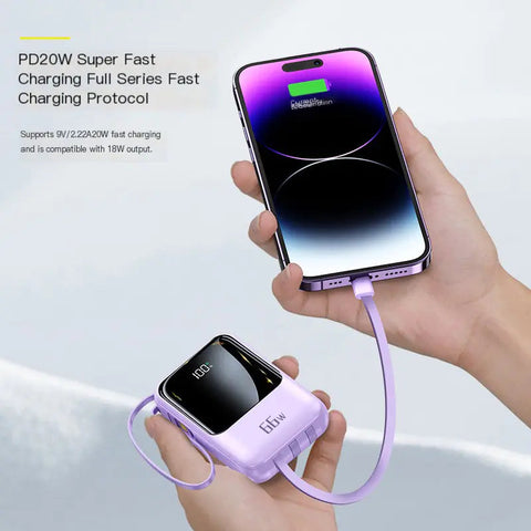 Mini 20000mAh Power Bank with PD 66W Fast Charge Frugal Finds Galore