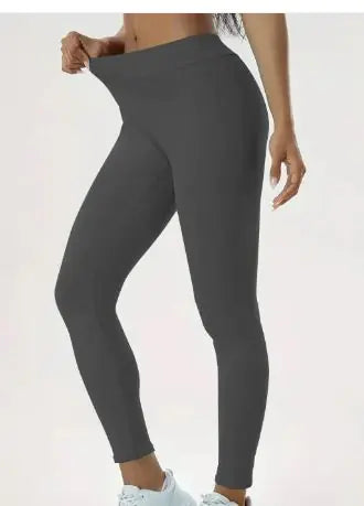 Pantalones de yoga de cintura alta para mujer: realce y ajuste elástico