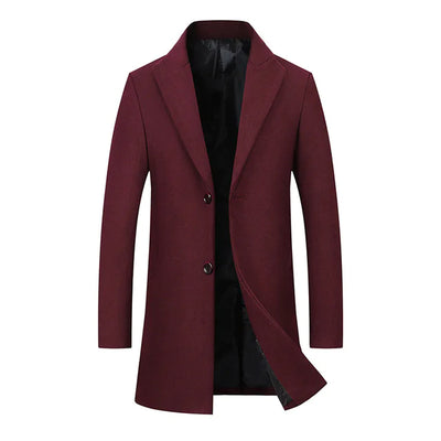 Men's Woolen Coat Frugal Finds Galore