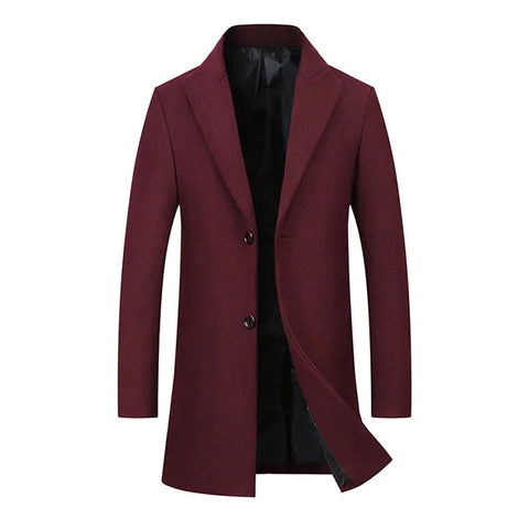 Men's Woolen Coat Frugal Finds Galore