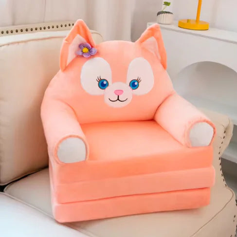 Soft Stuffed Animals Fold Out Chair