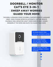 WiFi Smart Doorbell Intercom Video Camera Door Ring Frugal Finds Galore