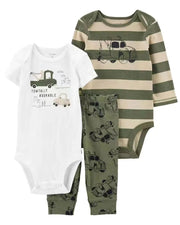 Spring Autumn Baby Clothing Set - 3 Pieces for Infants Frugal Finds Galore