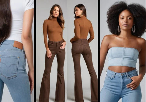 Shimmer Premium Flare Jeans Frugal Finds Galore