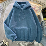 Women's Hooded Sweater in Super Fire Lamb Wool Frugal Finds Galore