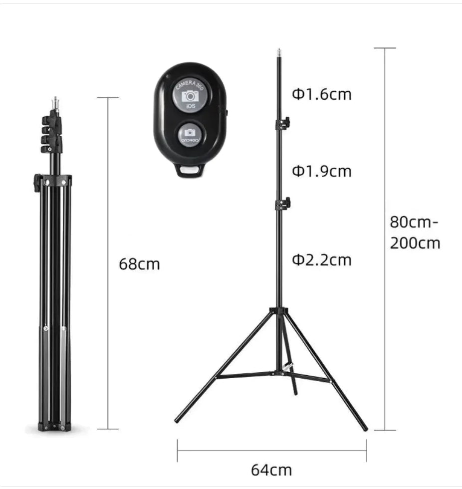 360° Face-Tracking Phone Camera with AI and Fill Light