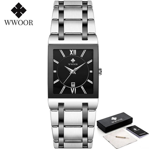 Quartz Stainless Steel Watch for Men Frugal Finds Galore