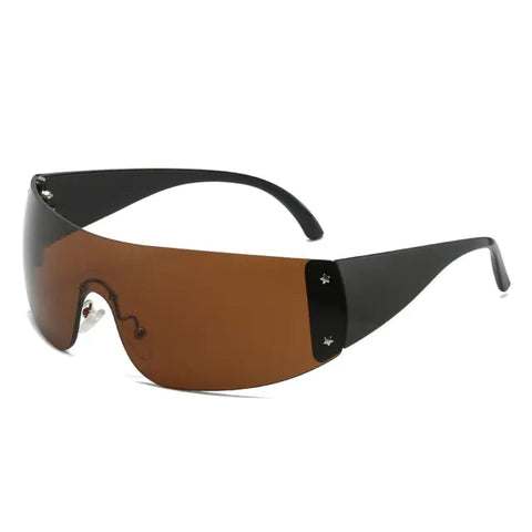 Sports Rimless Sunglasses Frugal Finds Galore