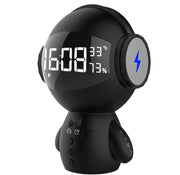 Speaker Robot Alarm Clock Mini Speaker Frugal Finds Galore