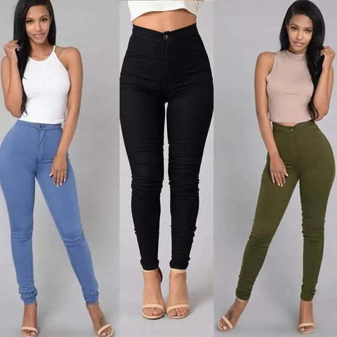 Women's High-Waist Skinny Jeans Frugal Finds Galore