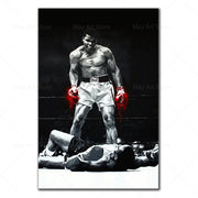 Inspirational Boxing Quote Canvas Wall Art Frugal Finds Galore
