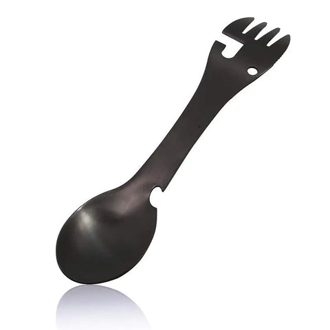 Portable Camping Cutlery Set - Stainless Steel Utensils Frugal Finds Galore