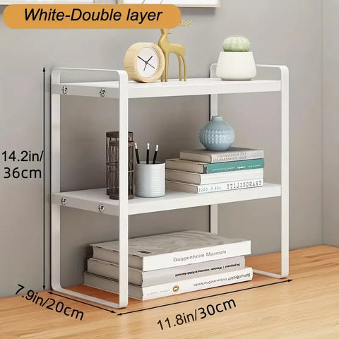 Cute and Functional Small Shelf Organizer for Desk Frugal Finds Galore