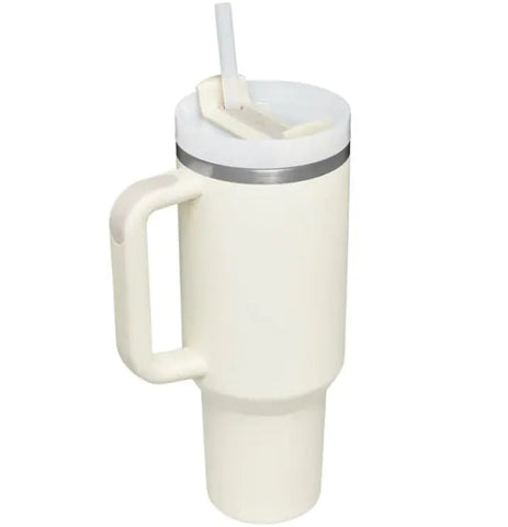 40oz Stainless Steel Car Straw Cup Frugal Finds Galore