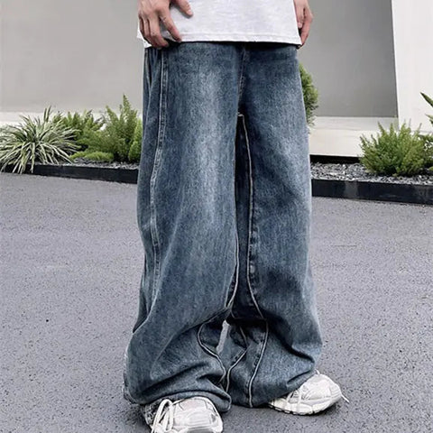 Men's Vintage Wash Wave Jeans Frugal Finds Galore