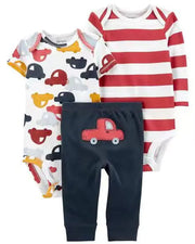 Spring Autumn Baby Clothing Set - 3 Pieces for Infants Frugal Finds Galore