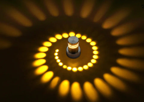 Modern LED Color-Changing Corridor Wall Light Fixture Frugal Finds Galore