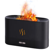 USB Flame Essential Oil Diffuser 180ML Ultrasonic Aroma Humidifier Frugal Finds Galore