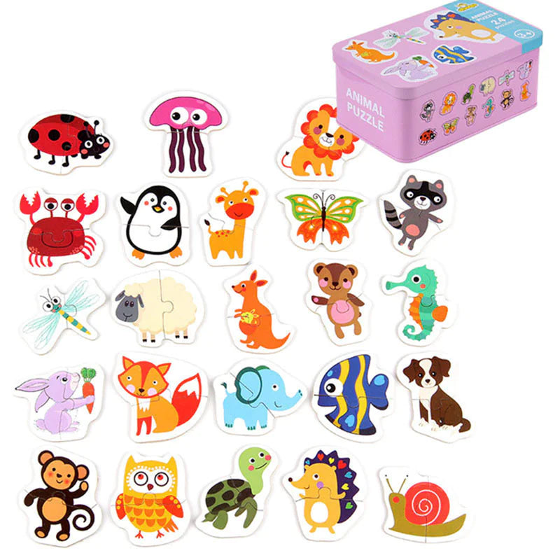 Kids Creative Tin Box Puzzle