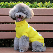 Dog Sweater, Pet Clothing, Knitted Pet Outfit Frugal Finds Galore